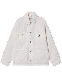 Carhartt - Michigan Logo-Patch Button-Up Jacket - Lyst