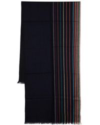 Paul Smith - Wool-silk Signature Stripe Scarf - Lyst