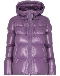 Pinko - フーデッド パデッドコート - Lyst