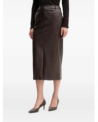 Sandro Ferrone - Slit Midi Pencil Skirt - Lyst