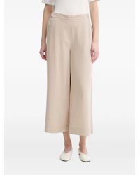 Marc O' Polo - Elasticated Wide-Leg Trousers - Lyst