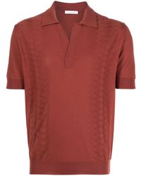 Cruciani - Short-sleeve Cotton Polo Shirt - Lyst