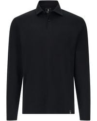 BOGGI - Polo A Maniche Lunghe - Lyst