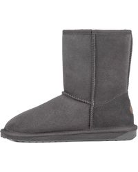 EMU - Suede Slip-On Boots - Lyst