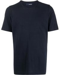 Lardini - Jersey Cotton T-Shirt - Lyst