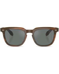 Oliver Peoples - Square-Frame Sunglasses - Lyst
