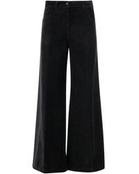 Aspesi - Wide-Leg Trousers - Lyst
