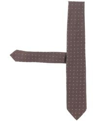 BOSS - Micro-Patterned Silk Tie - Lyst