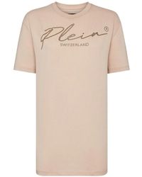 Philipp Plein - Signature Crystal-Embellished T-Shirt - Lyst