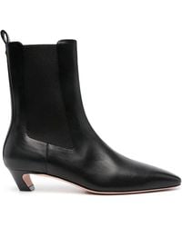 Bally - 40Mm Logo-Plaque Boots - Lyst