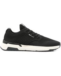 GANT - Jeuton Textured-Knit Sneakers - Lyst