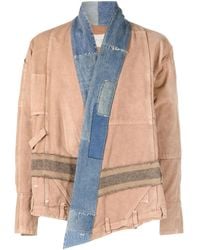 Greg Lauren - Jacke Im Patchwork-Look - Lyst