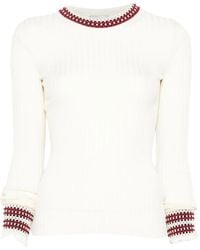 Mrz - Blouse À Détail Côtelé - Lyst