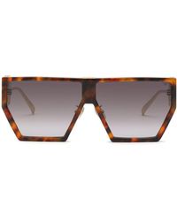 Philipp Plein - Space Rock Plein Hexagon Oversized-frame Sunglasses - Lyst