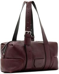 AllSaints - Ares Leather Shoulder Bag - Lyst