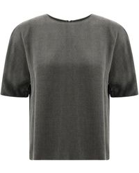 Giorgio Armani - Top Met Korte Mouwen - Lyst