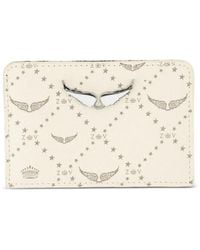 Zadig & Voltaire - Zv Pass Monogram Card Case - Lyst