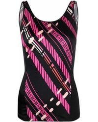 Wolford - Hanna Stripe-Print Tank Top - Lyst