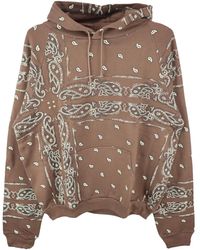 The World Is Yours - Paisley-Print Hoodie - Lyst