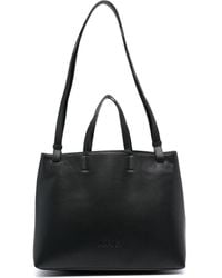 A.P.C. - Bolso granulado con logo en relieve - Lyst