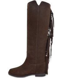 Via Roma 15 - Via Roma Suede Boots - Lyst