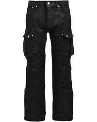 BREATH - Ribbed-Panel Cargo Pants - Lyst