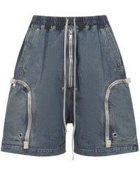 Rick Owens - Sophisticated Drawstring Waistband Shorts - Lyst