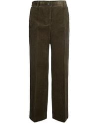 P.A.R.O.S.H. - Straight-Leg-Hose aus Cord - Lyst