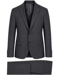 ETIEM TEXTIL S.L. - Single-Breasted Notched-Lapel Suit - Lyst