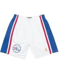 Mitchell & Ness - Nba Philadelphia 76Ers Home 1996/97 Swingman Shorts - Lyst