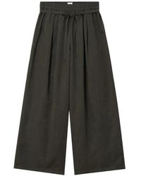 B+ AB - Pantalones Palazzo Plisado - Lyst