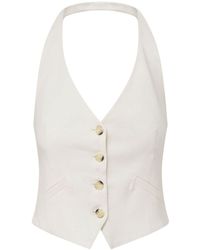 Veronica Beard - Open-back Button-up Waistcoat - Lyst