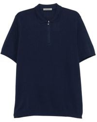 Corneliani - Zip-Up Polo Shirt - Lyst