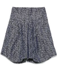 Comme des Garçons - Paisley Jacquard Shorts - Lyst