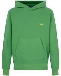 Herno - Hooded Logo-Patch Hoodie - Lyst