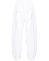Jacquemus - Ovalo Palazzo Plooibroek - Lyst