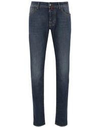 Jacob Cohen - Stretch Cotton Jeans - Lyst