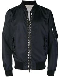 Valentino Garavani - ロックスタッズ アンタイトルド ボンバージャケット - Lyst