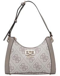 Guess - Karnilla Monogram-Pattern Shoulder Bag - Lyst