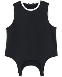 Tibi - Top De Punto Sin Mangas - Lyst