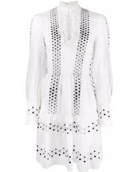 Temperley London - Robin Long-Sleeve Mini Dress - Lyst