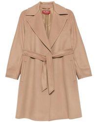 Max Mara - Abrigo Dravenna Con Cinturón - Lyst