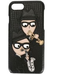 Dolce & Gabbana - Designer's Patch Iphone 7 Case - Lyst