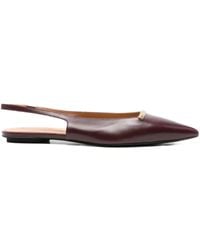 Tod's - Spitze Slingback-Pumps - Lyst