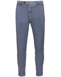 Al Duca d'Aosta - Pantalon Chino Teint En Pièce - Lyst