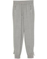 Ermanno Scervino - Mélange-Effect Trousers - Lyst