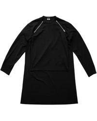 Comme des Garçons - Zip-Detail Long T-Shirt - Lyst