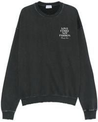 FAMILY FIRST - Slogan-Print Sweatshirt - Lyst