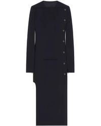 Courreges - Abrigo De Vestir Con Botones - Lyst