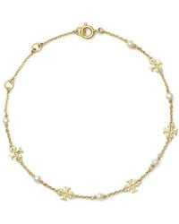 Tory Burch - Moondance Pearl-Chain Bracelet - Lyst